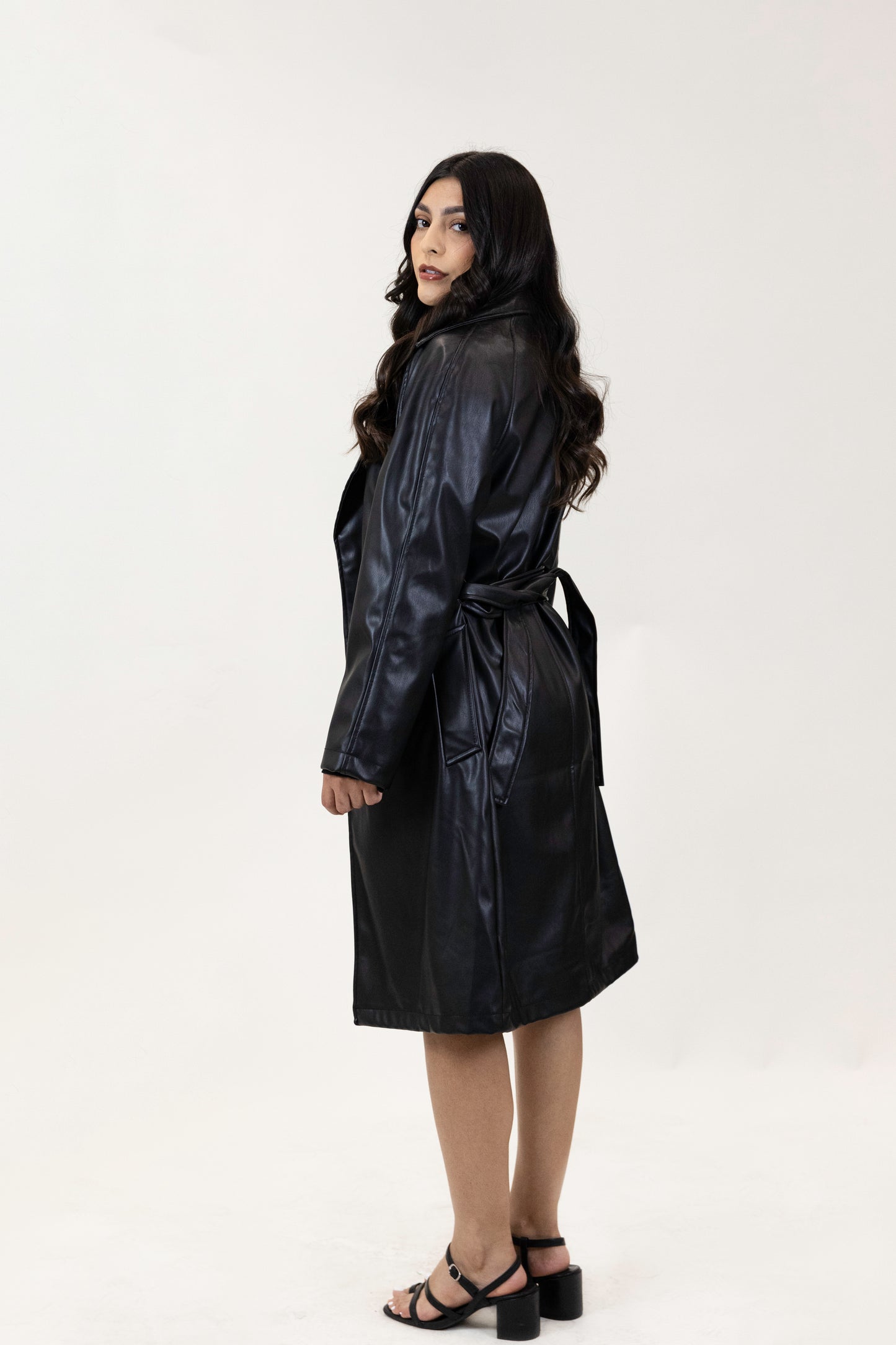 Jessica’s leather coat