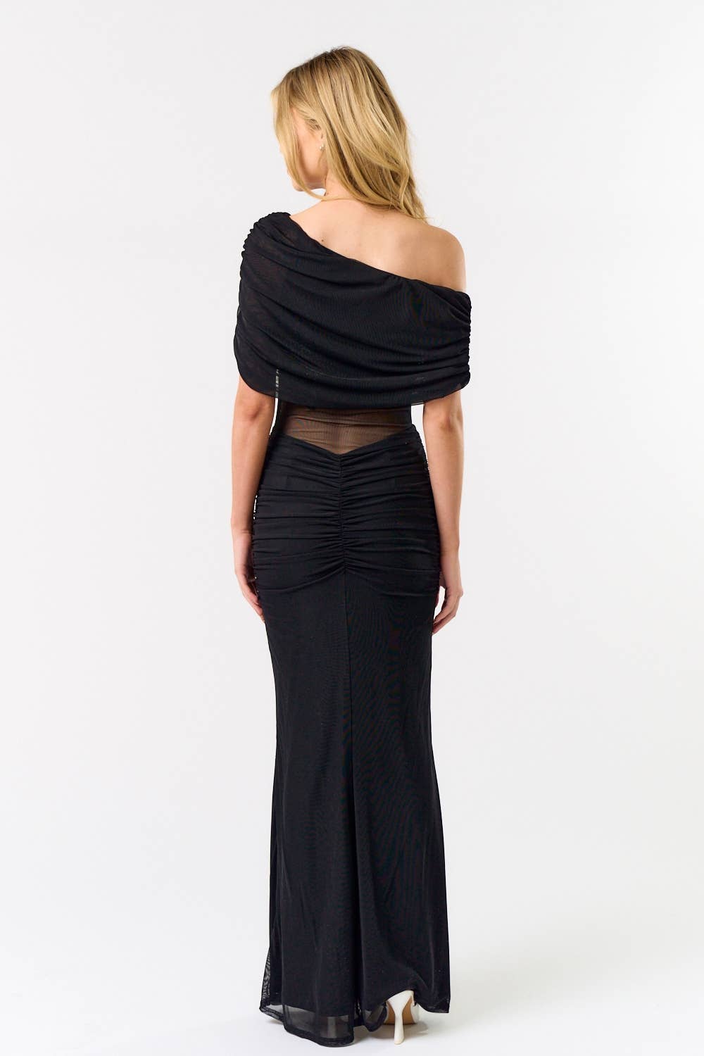 Mesh Maxi Dress