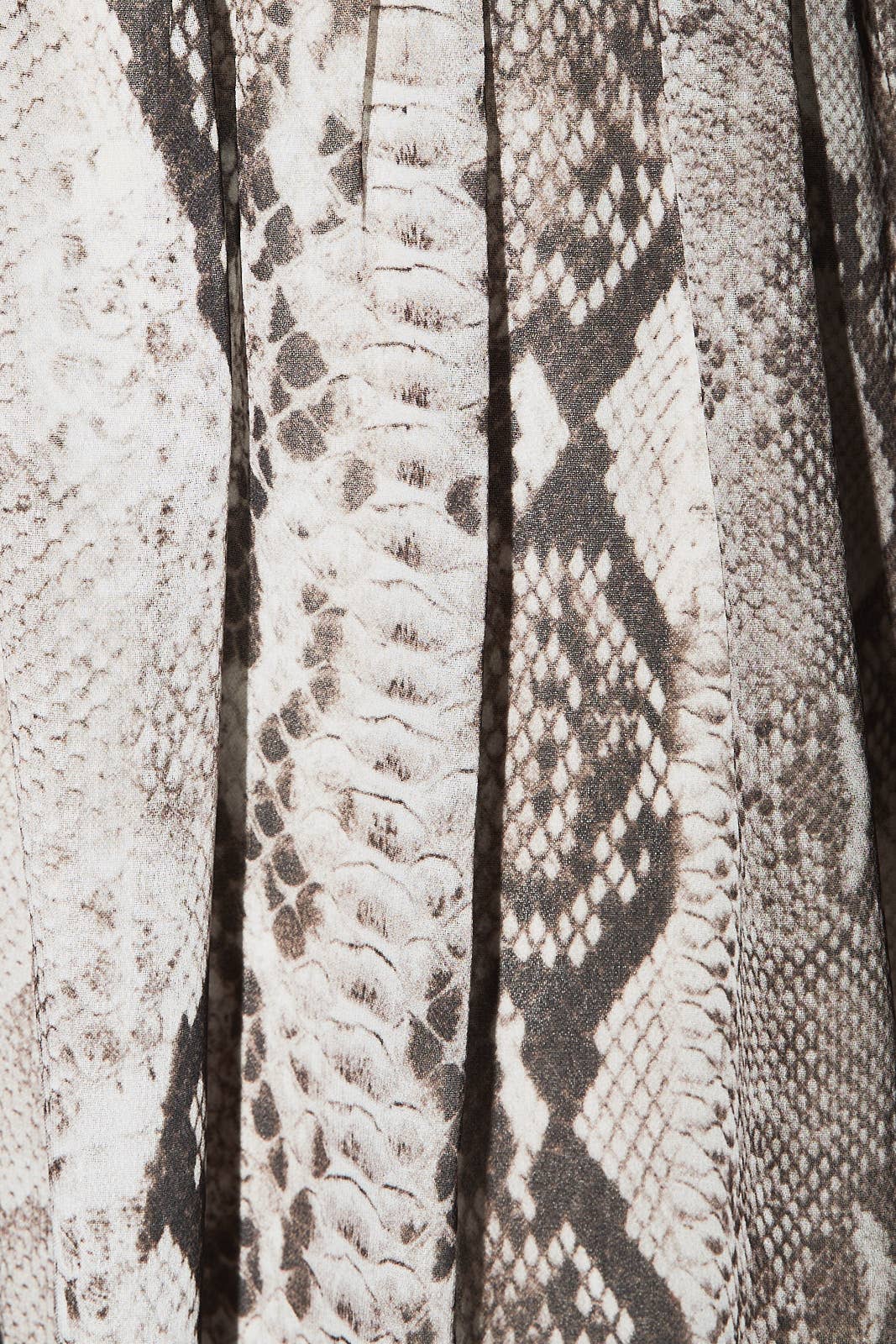 SNAKE PRINT DRESS