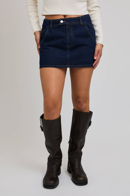 WESTERN STYLE MINI SKIRT