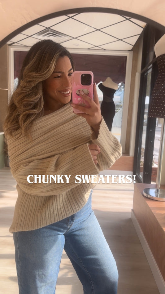 Stacy’s Chunky Sweater