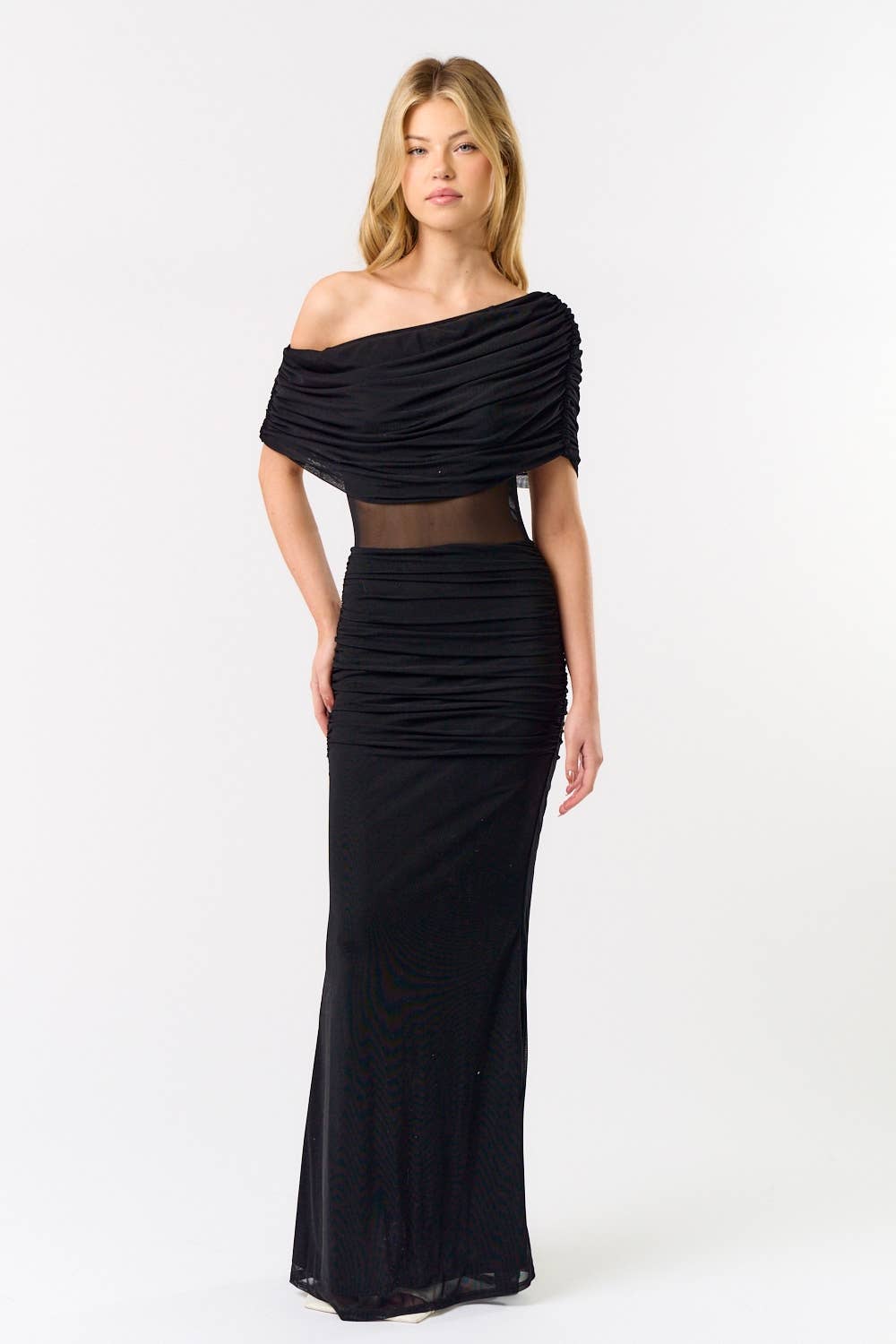 Mesh Maxi Dress