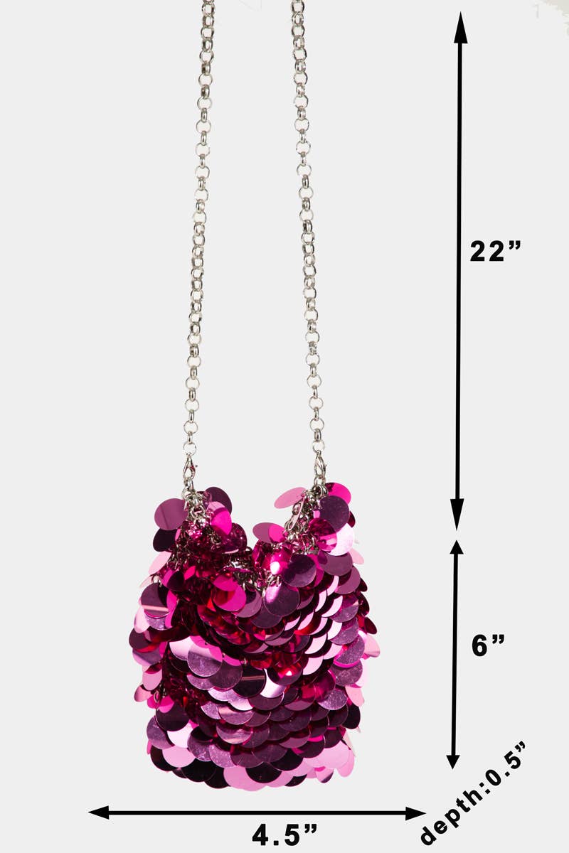 Sequin Beachy Bag