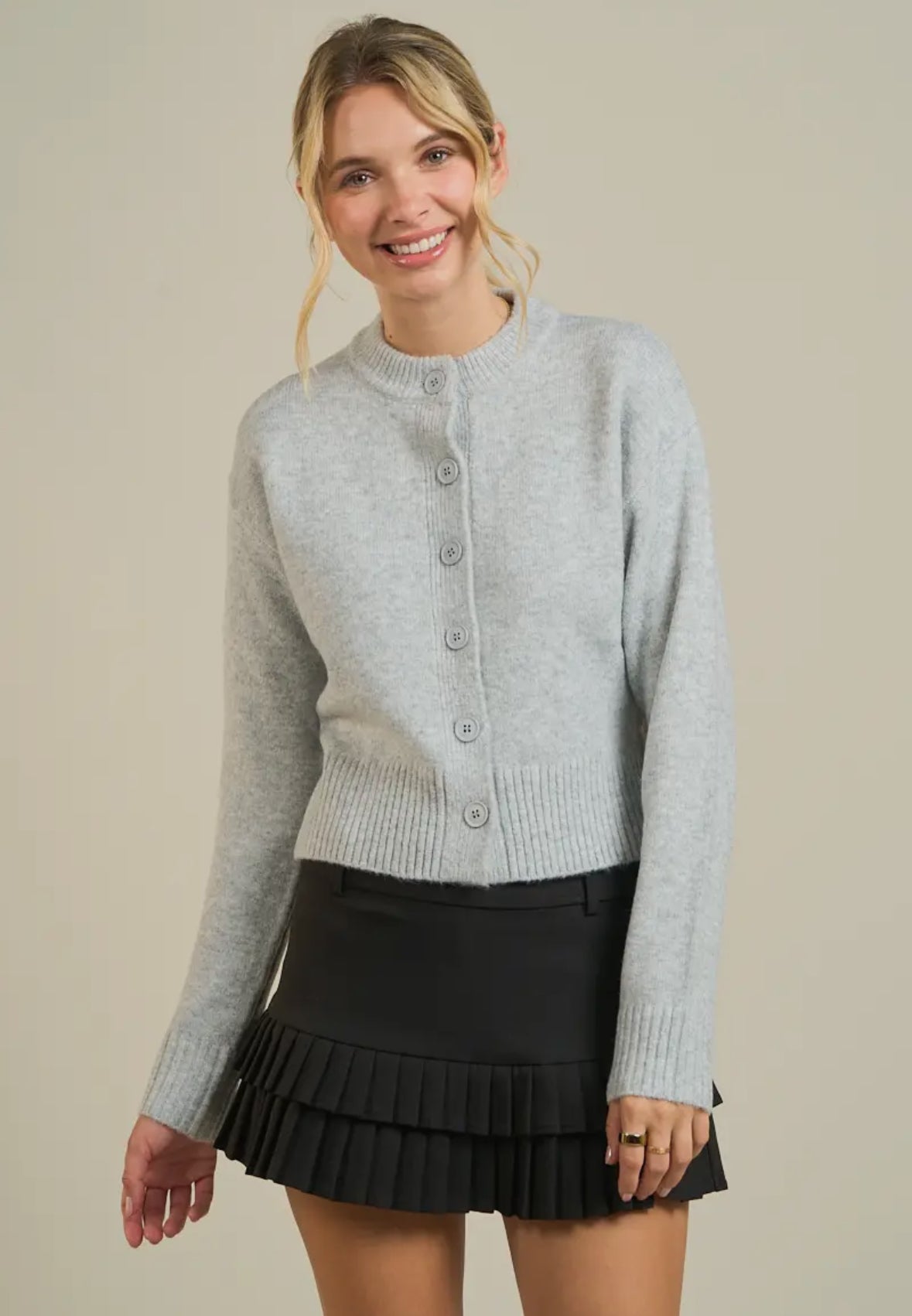 Melly Button Cardigan
