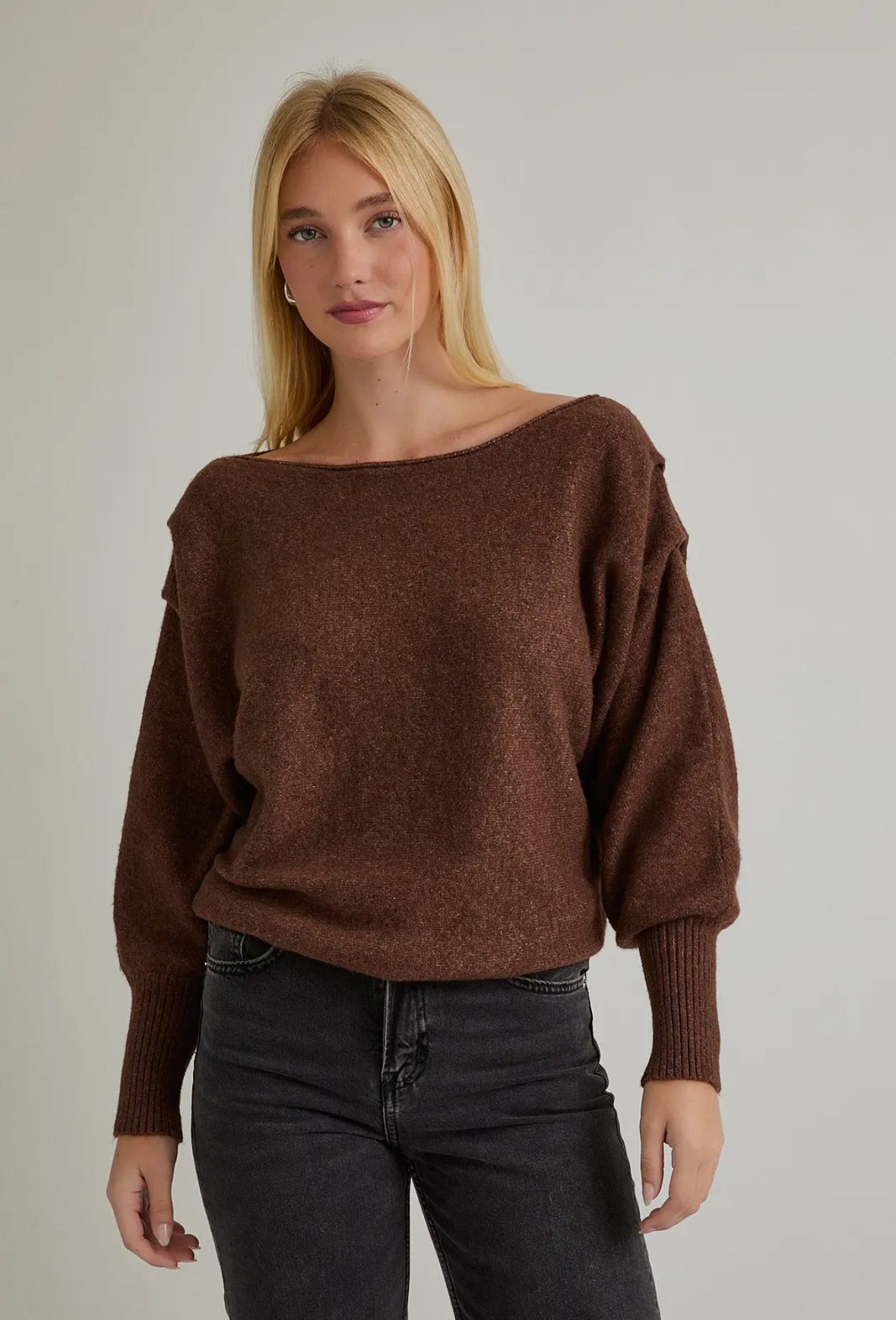 Teddy Off The Shoulder Top