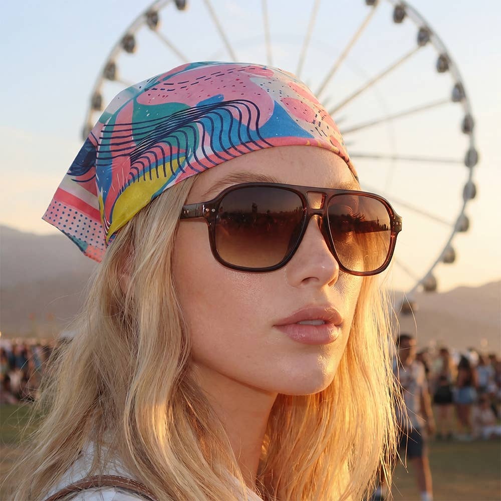 Aviator Frame Sunglasses